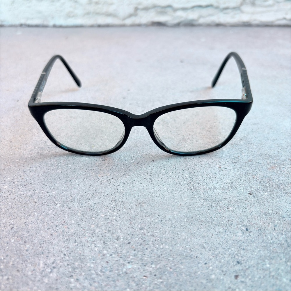 Oleg Cassini Cat Eye Womens Glasses Frame Only OCO355 Black 53|17|135